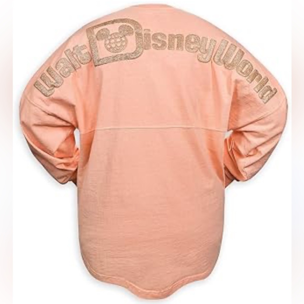Walt Disney World Spirit Jersey with a glitter logo